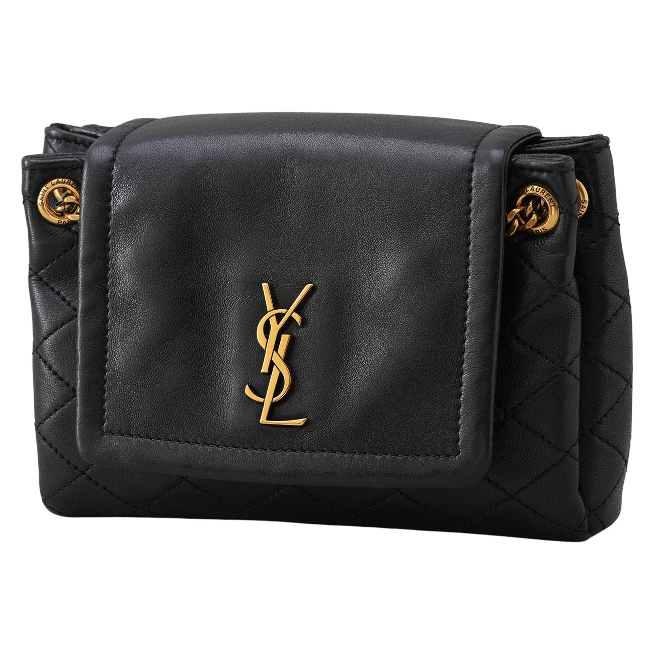 YVES SAINT LAURENT(USED)생로랑 672738 노리타 미니 체인 크로스백